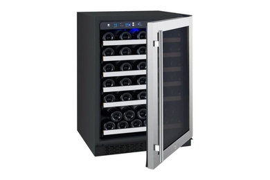 Allavino 56 Bottle FlexCount Series Single Zone Wine Refrigerator - Stainless