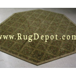 Octagan Rug From Stair Runners - Area Rugs
