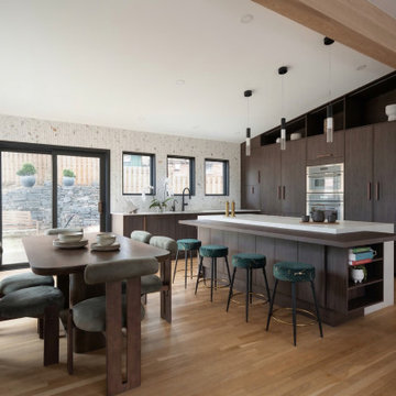 Textured Elegance: A Scandi-Industrial Kitchen Renovation