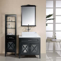 Capri Side Unit - Bathroom Cabinets