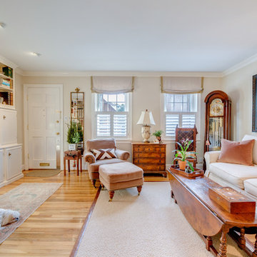 Natural Light and Privacy Achieved - Living Room - Old City, Philadelphia