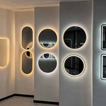 Modern Backlit LED Bathroom Mirror Collection