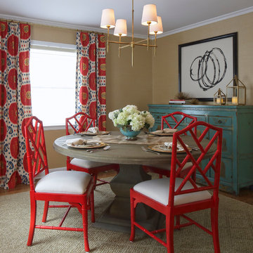 Colorful Dining Room