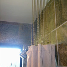 Shower curtain as look