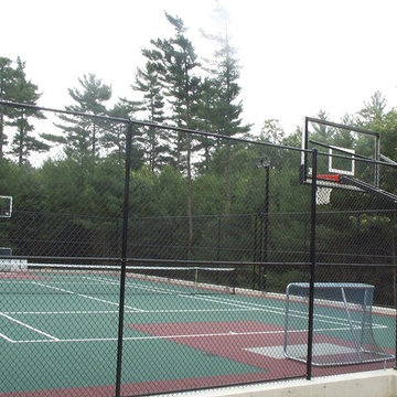 Backyard Mutli-sport Basketball Courts in Kingston