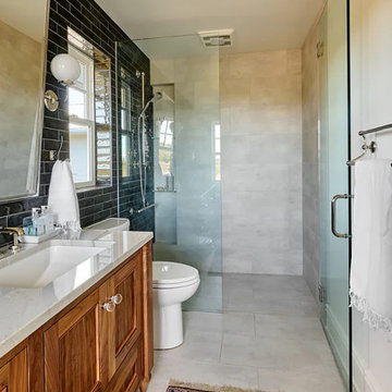 Traditional Southern Farmhouse Baths