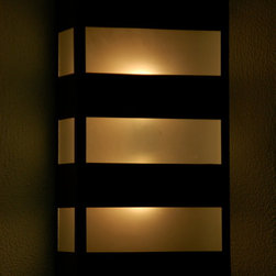 3. Slat Wall Sconce - Wall Sconces