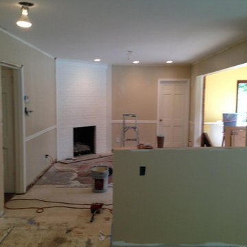 Stacy M Custom Kitchen Flooring + Bump out