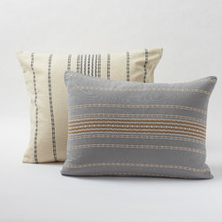 Rippled Stripe Sham - Products