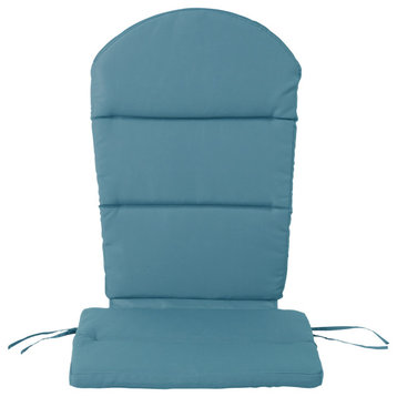 GDF Studio Malibu Outdoor Water-Resistant Adirondack Chair Cushion, Dark Teal