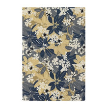 Blue, Gray, Yellow, Ivory Color Scheme
