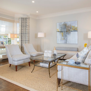 Transitional Living Room