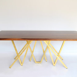 "GOLDEN BLAZE" DINING TABLE - Products