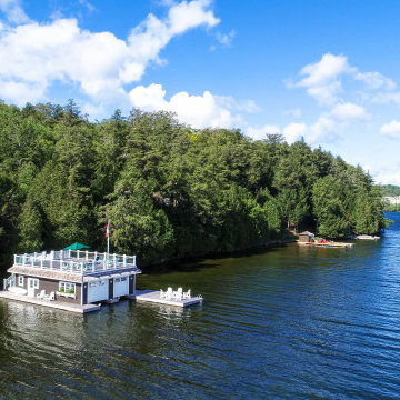 Elegant Muskoka Boathouse