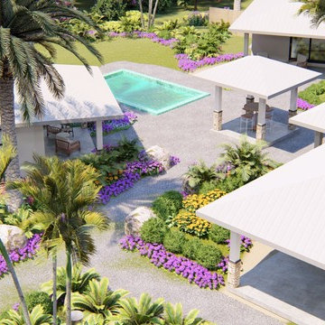 Tropical Villa Compound