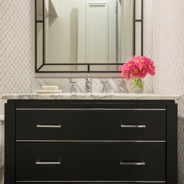 Transitional Powder Room