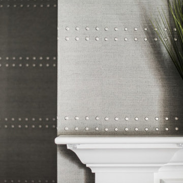 Living Room Makeover with Gorgeous Grasscloth