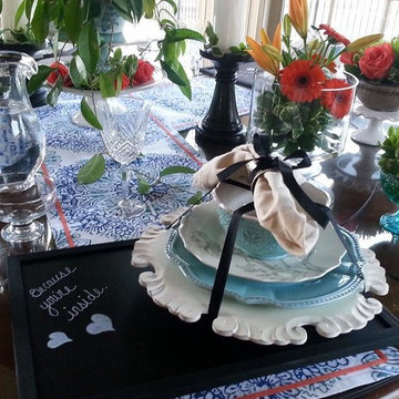 Vintage Romantic Tablescape