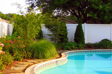 Photo of a modern landscaping in Boston.