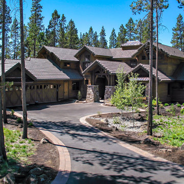 Luxury Mountain Craftsman House Plan 9069