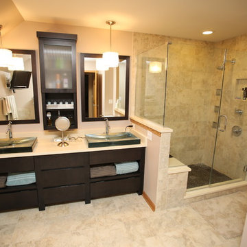 Modern Bathroom Remodel in Aurora, IL