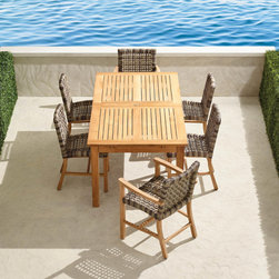 Isola 7-pc. Rectangular Dining Set - Gartenm&ouml;bel-Sets