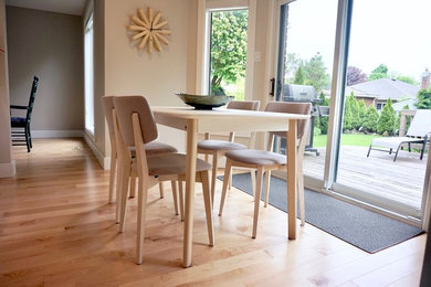 Danish dining room photo in Toronto
