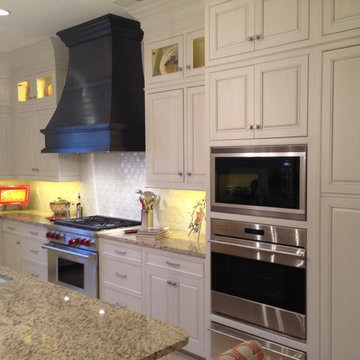 Concave Custom Copper Range Hoods