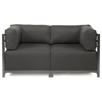 Sterling Axis 2-Piece Sectional, Sterling Charcoal