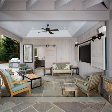 Poolside Bar and Patio Seating