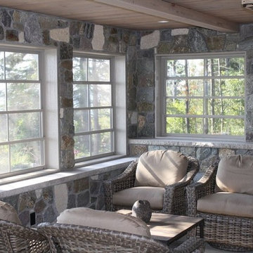 Knife River lake home