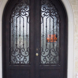 Wrought Iron Exterior Entry Doors - Products