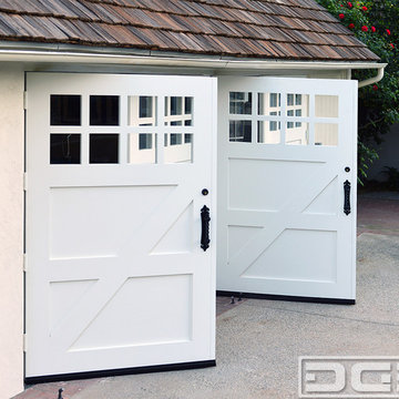 Authentic Quality, Real Swinging Carriage Doors for Garage Conversion