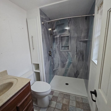 Sargent shower and cabinet