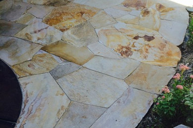 This is an example of a traditional landscaping in Salt Lake City.