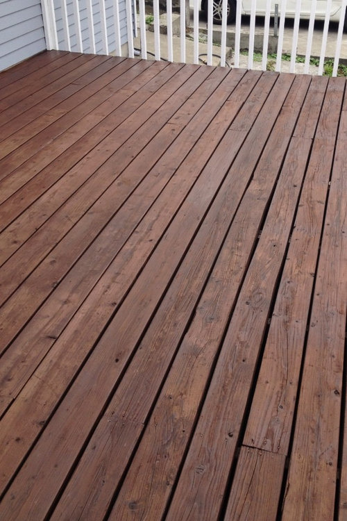 Restained Deck