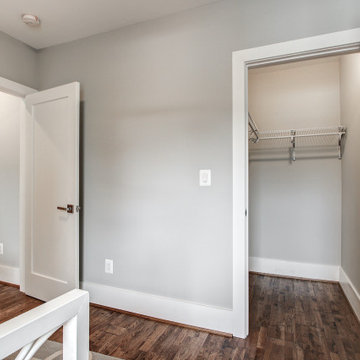 Basement remodel with bedroom space, closet space, living area, Virginia