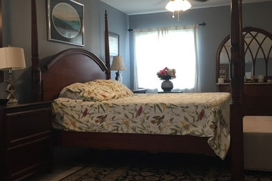 タンパにあるトラディショナルスタイルのおしゃれな寝室のレイアウト