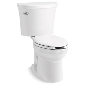 Kohler Kingston Two-Piece Elongated 1.28 Gpf Toilet, White