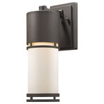 Z-Lite - Z-Lite 560M-DBZ-LED Luminata - 13.75" 11W 1 LED Outdoor Wall Lantern - Clean contemporary styling with a traditional lookLuminata 13.75" 11W  Deep Bronze Matte Op *UL: Suitable for wet locations Energy Star Qualified: n/a ADA Certified: n/a  *Number of Lights: Lamp: 1-*Wattage:11w LED bulb(s) *Bulb Included:Yes *Bulb Type:LED *Finish Type:Deep Bronze
