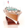 Chris Craft Triple Cockpit Wooden Handcrafted boat model