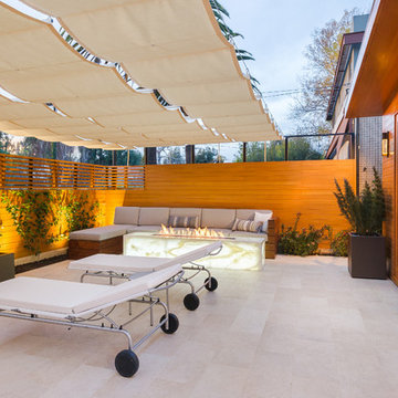 Southeast Courtyard View - Covered Awning