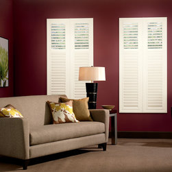 Bali&reg; EuroVue&trade; Shutters: 2 1/2" Louvers - Interior Shutters