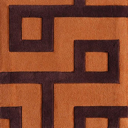 Labyrinth Persimmon - Rugs