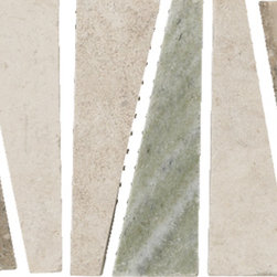 Tepenade, Cream, Verde Laguna - Tile
