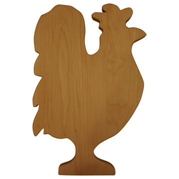 Rooster Hard Maple Cutting Board