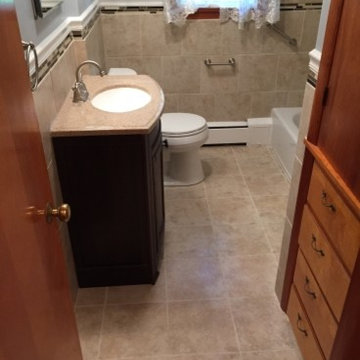 New Bathroom with Touch of Original