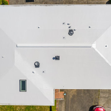 Sleek & Modern Flat PVC Roof in Burien, WA