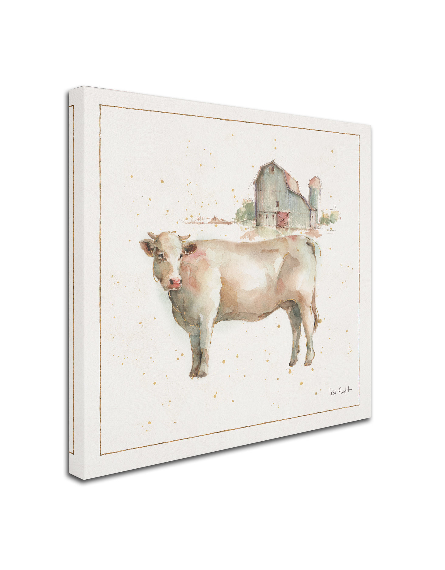Lisa Audit 'Farm Friends VIII' Canvas Art, 18" x 18"
