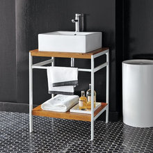 bathroom floor
